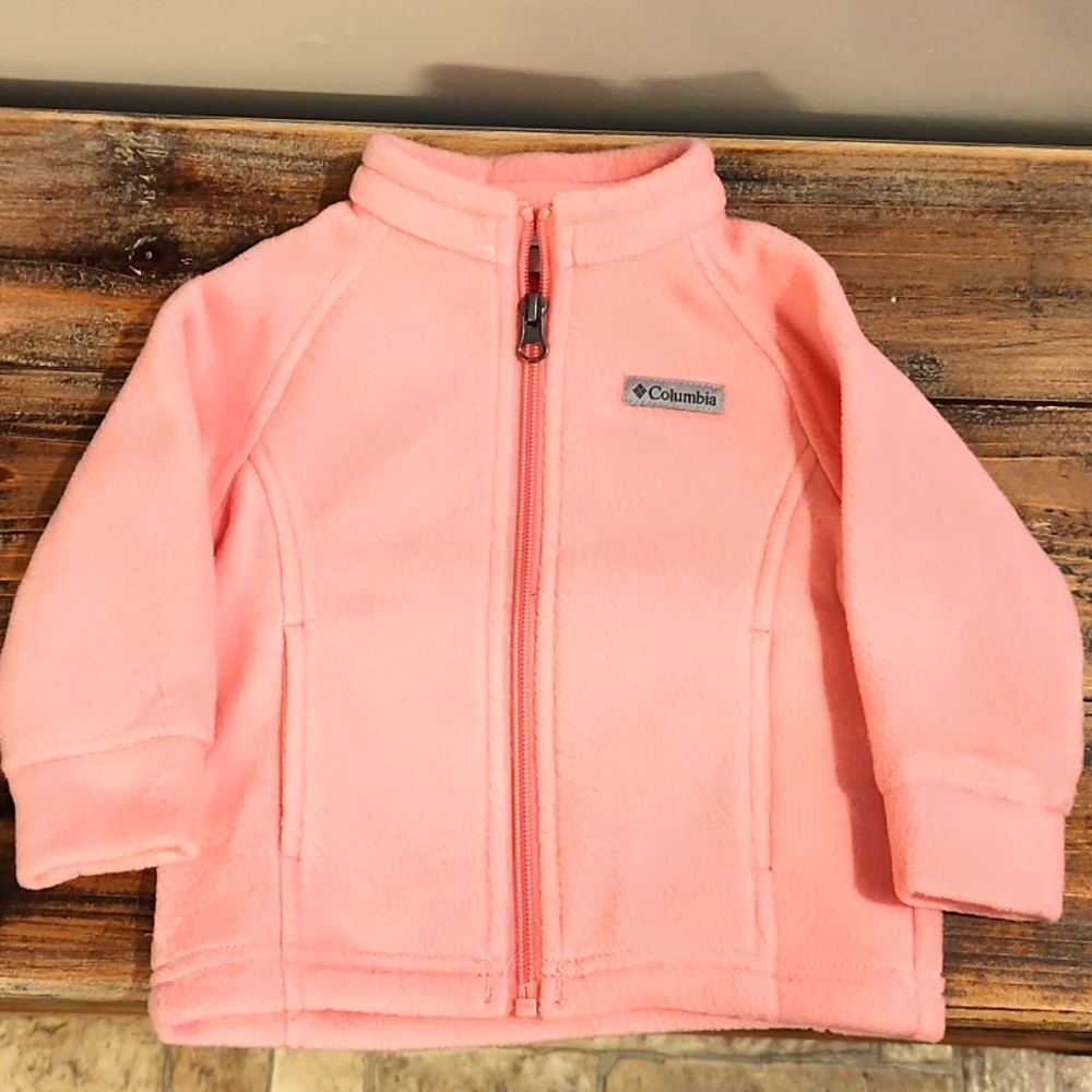 Baby girl columbia fleece jacket